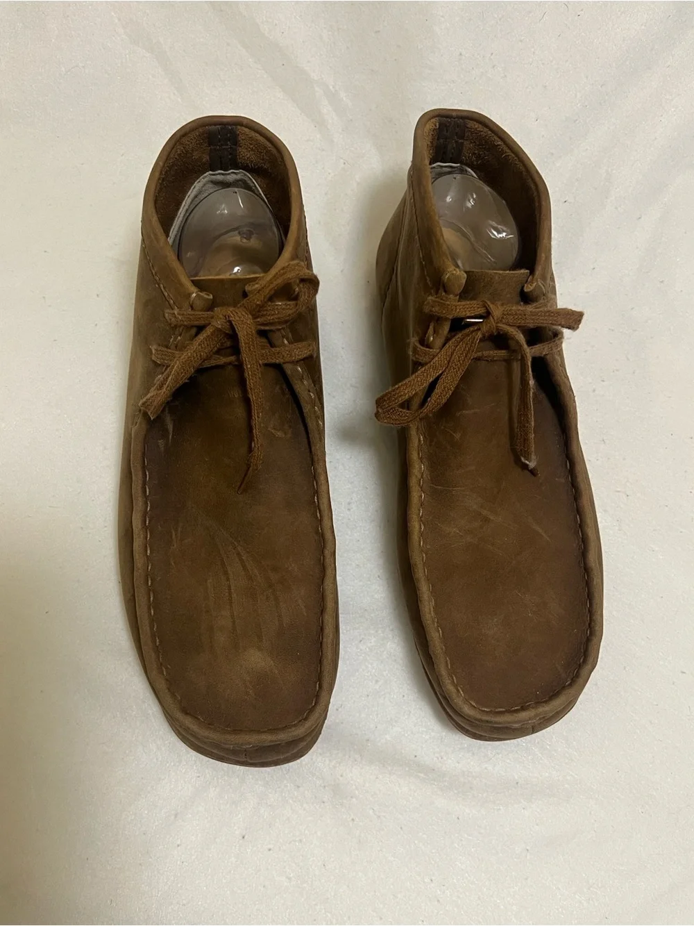 Clarks Brown Suede Chukka Boots